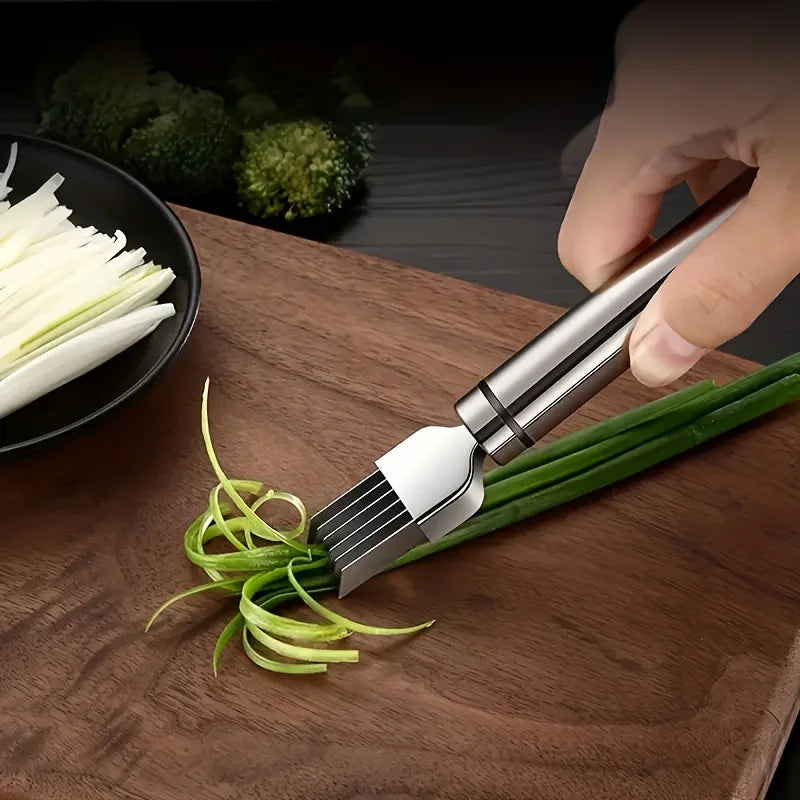 Stainless Steel Vegetable Chopper & Garlic Cutter