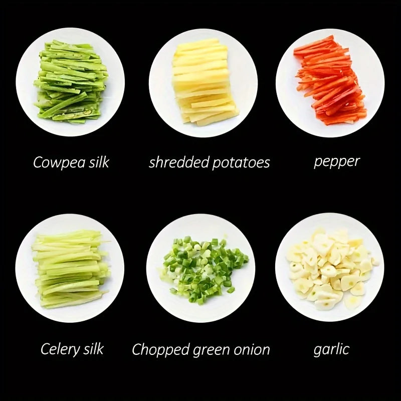 Stainless Steel Vegetable Chopper & Garlic Cutter