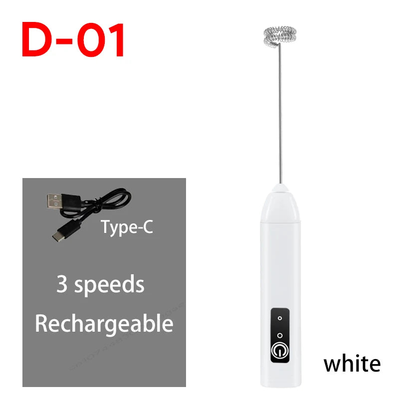 3-in-1 Electric Coffee & Milk Frother Beater